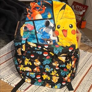 Colorful Pokémon Backpack
